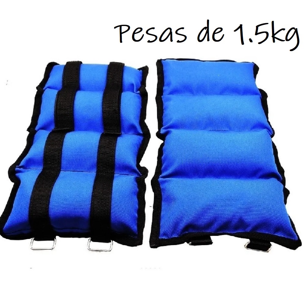 Miniatura 4 de Pesa Tobilleras Muñecas Brazo Pierna 1.5